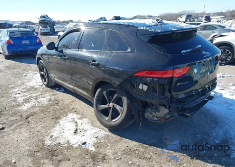 2019 Jaguar F-Pace 25T Premium from USA, damaged, VIN SADCJ2FX7KA356313